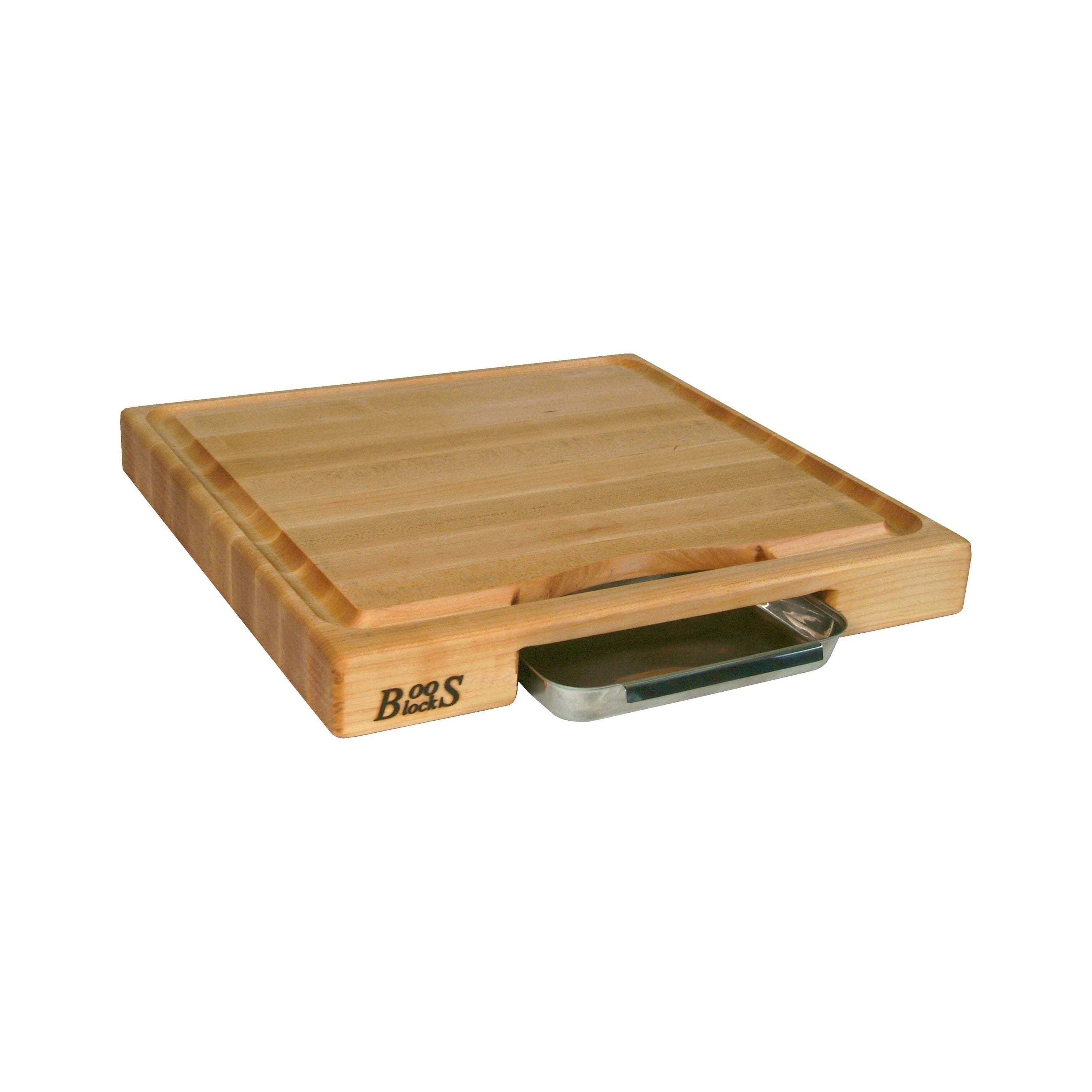 BoosBlocks Skärbräda Med Ränna Och Handtag 61x46 cm