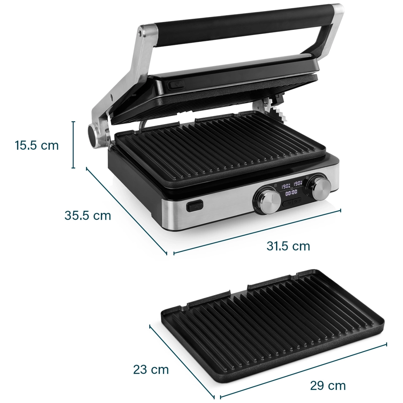 Princess Elgrill Digital Grill Master Pro 2000w