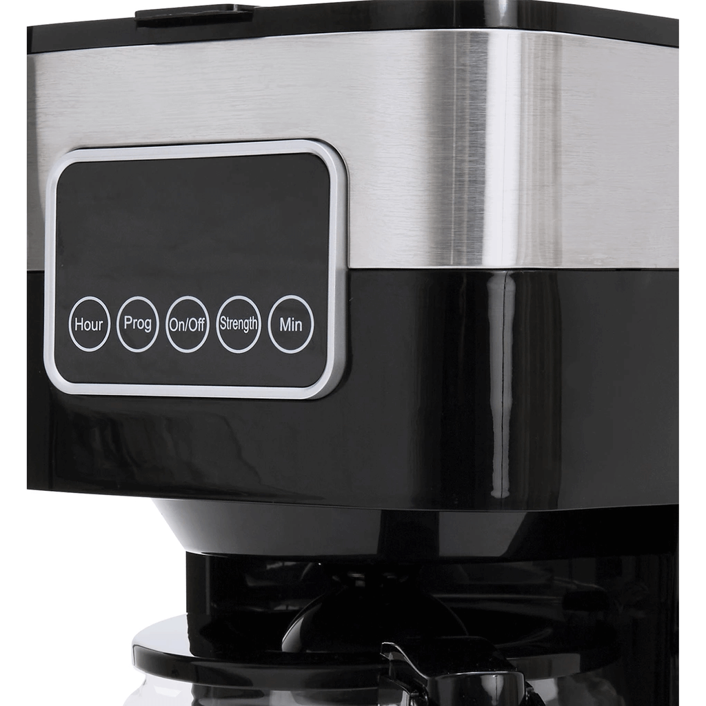 Champion Kaffebryggare Digital 12-koppar 1,5 L KB400 Rostfri