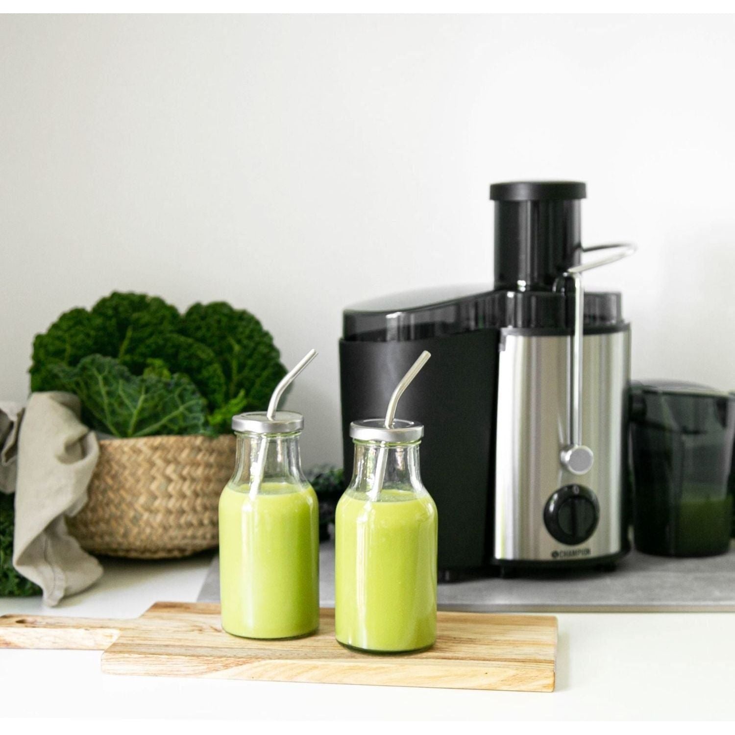 Champion Råsaftcentrifug 0,6L 500W RS110 Svart