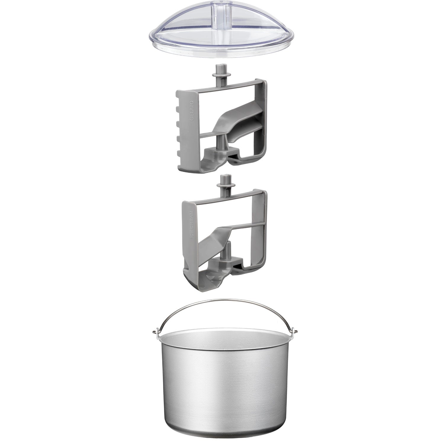 Cuisinart Glassmaskin med kompressor 1.5 liter ICE100E