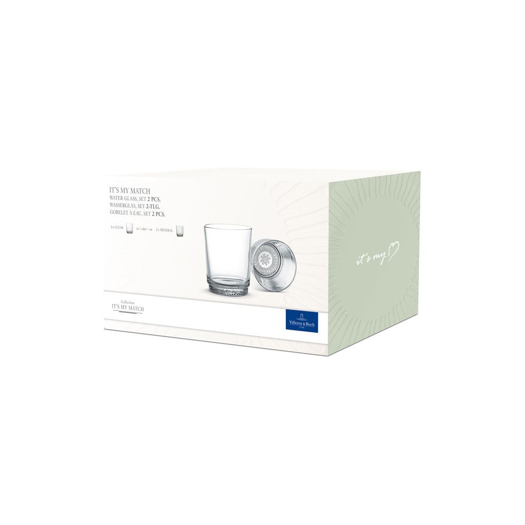 Villeroy & Boch it's my match Vattenglas mineral, Set 2st 38 cl