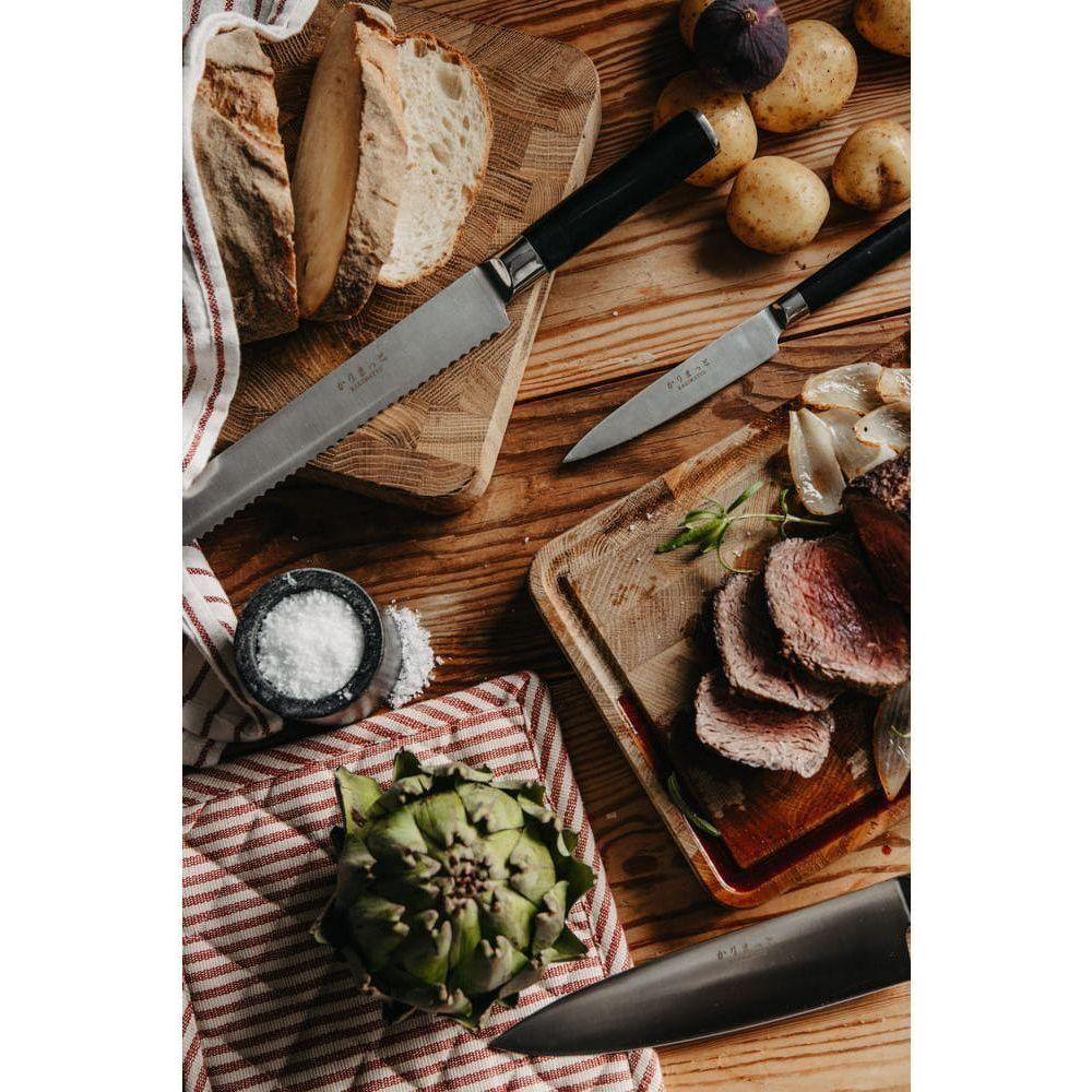Karimatto 3 dels Set Allkniv 12 cm & Kockkniv 20 cm & Brödkniv 20 cm