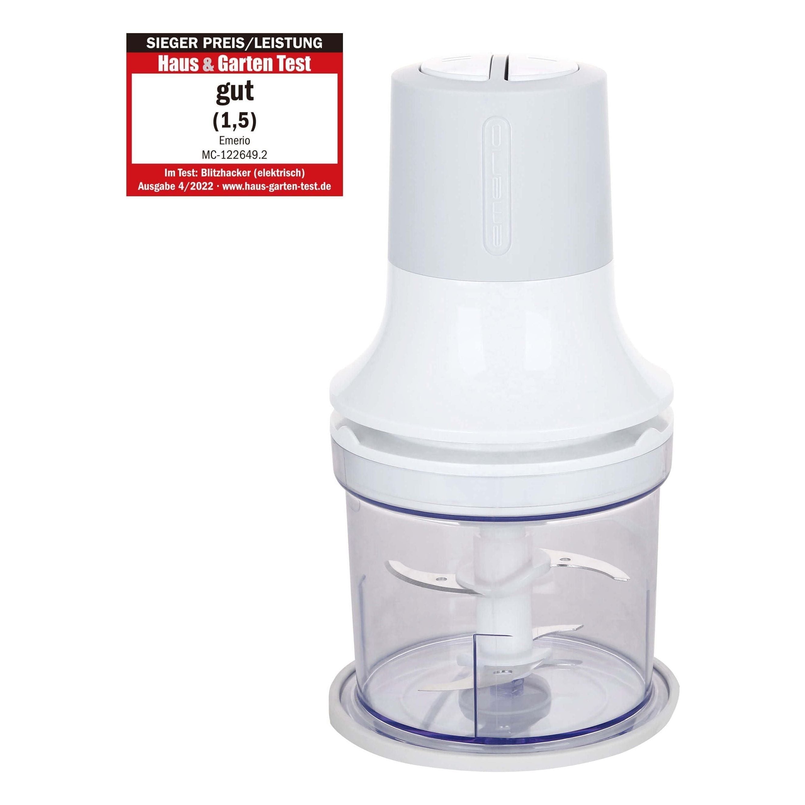 Emerio Minihackare Vit