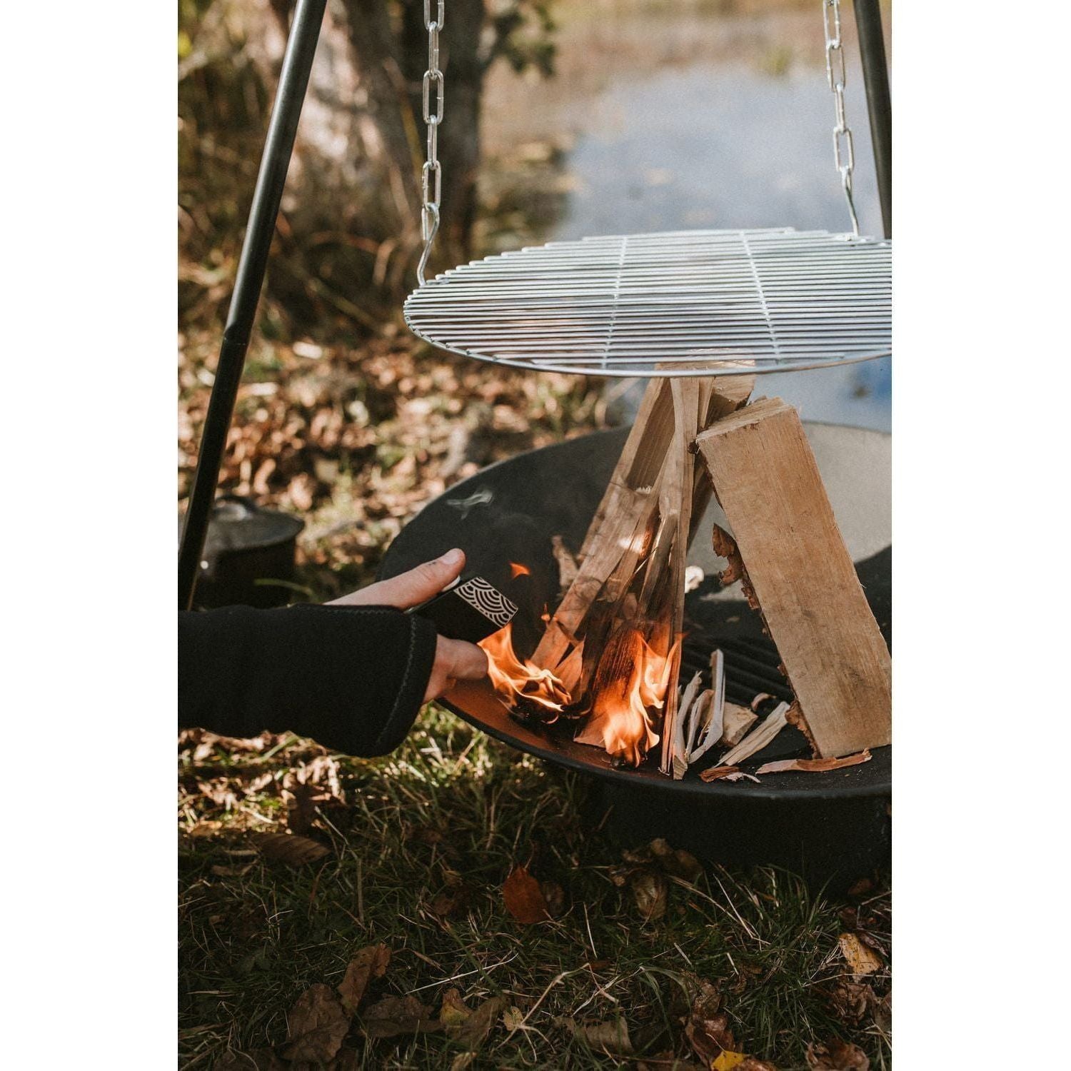 Satake Outdoor Eldfat 56x25 cm