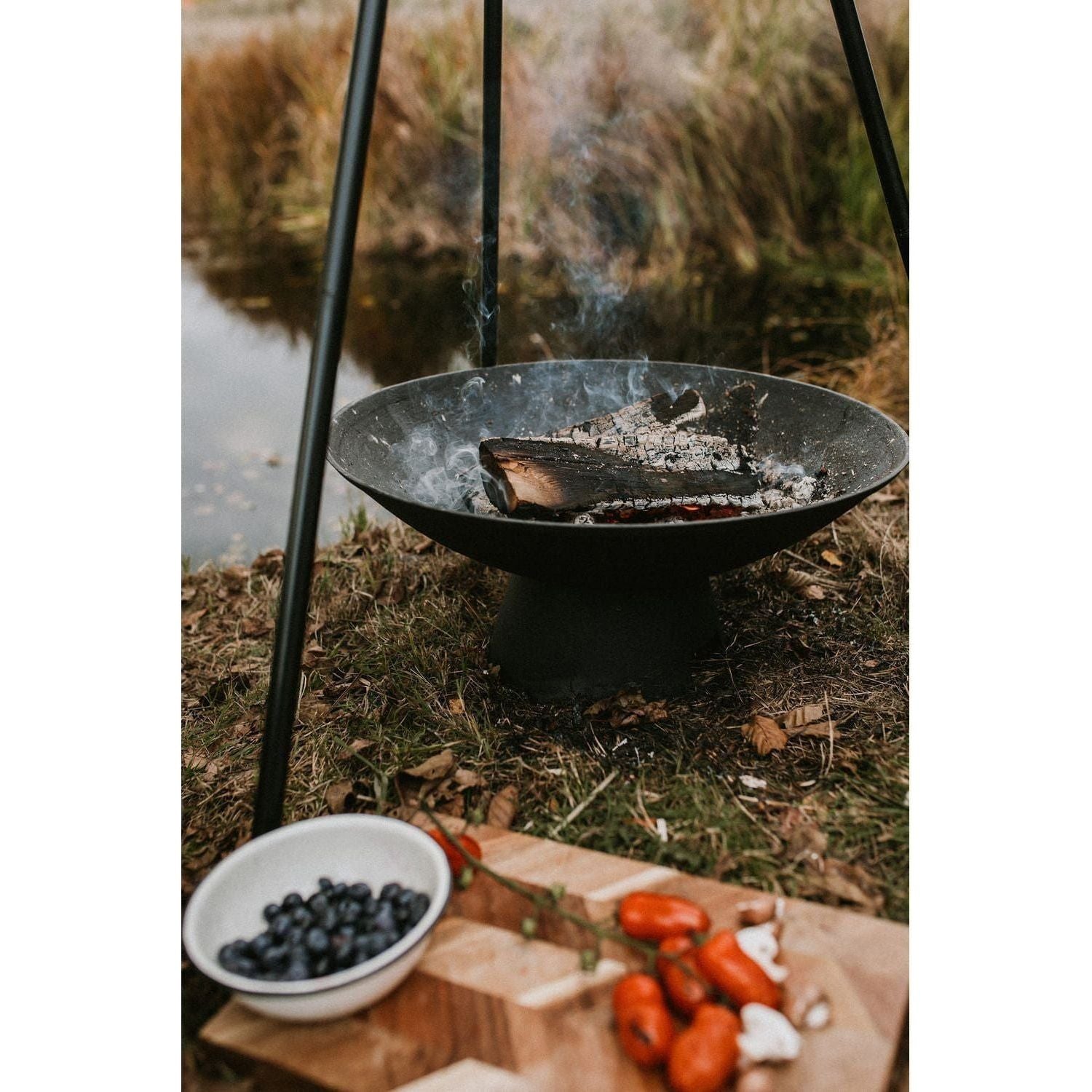 Satake Outdoor Eldfat 56x25 cm