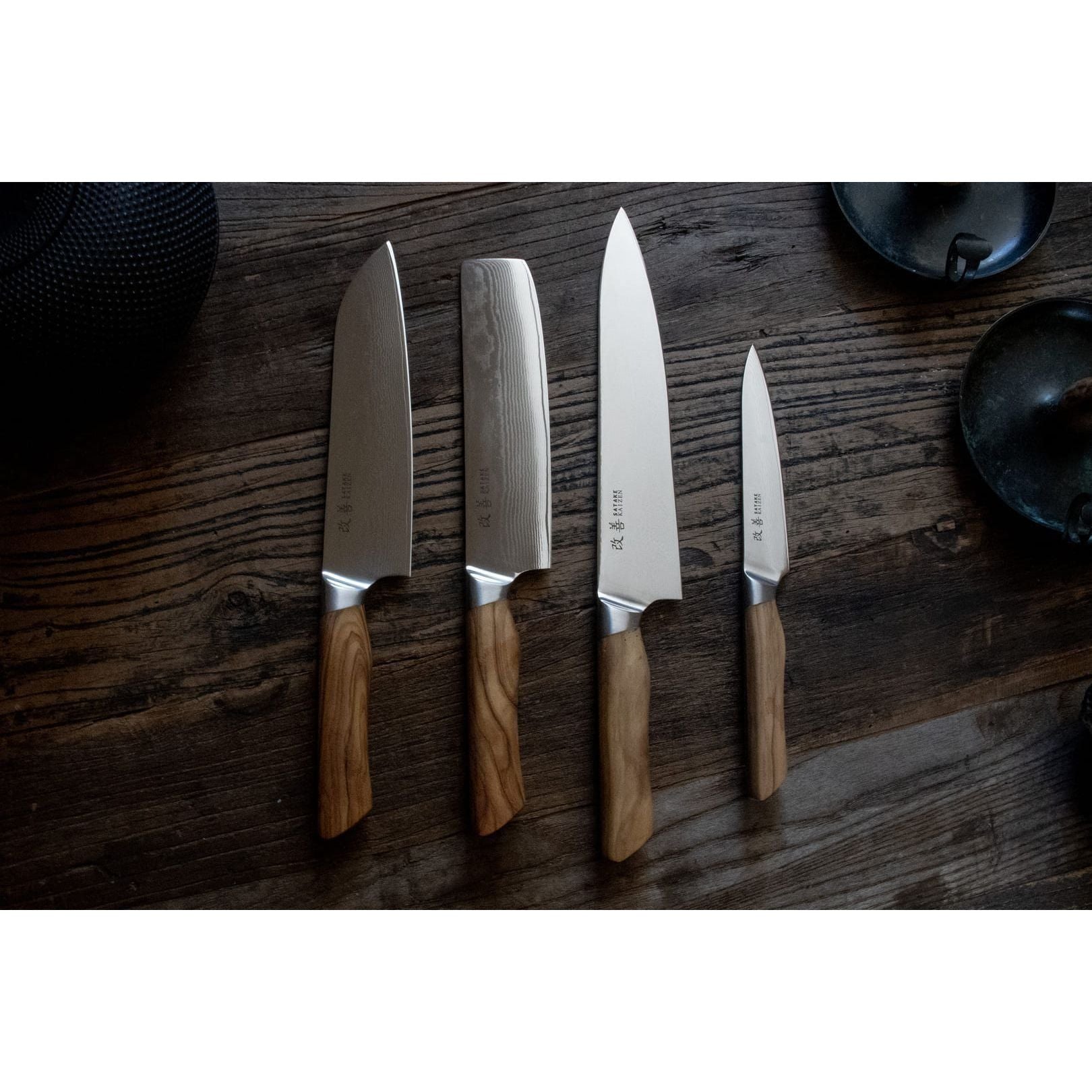 Satake Kaizen Nakiri Grönsakskniv 16 cm