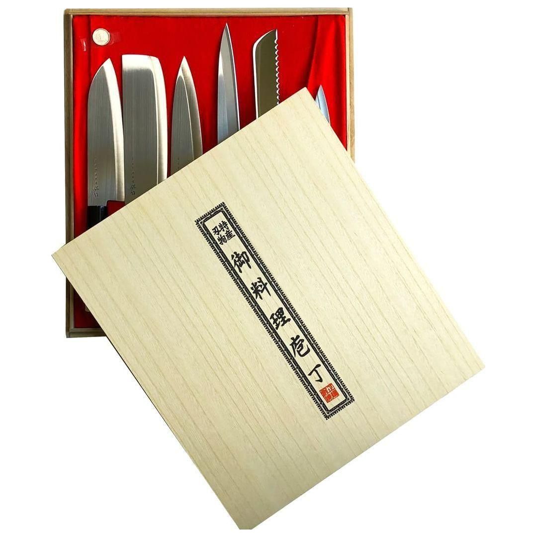 Satake Houcho Knivset 6 Knivar