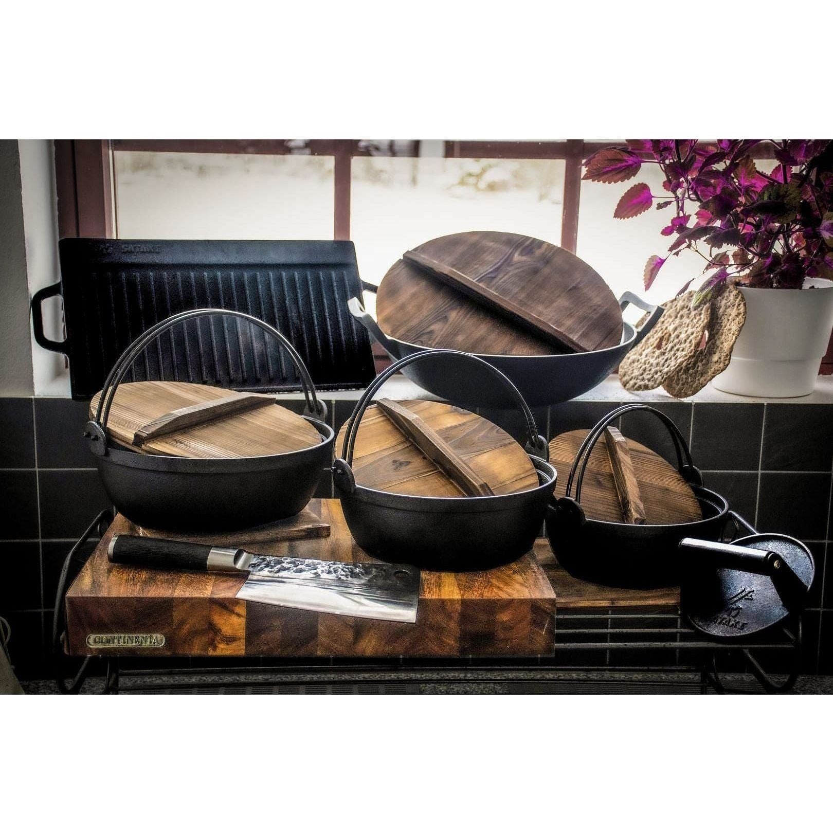 Satake Nabe Gjutjärnsgryta 27 cm