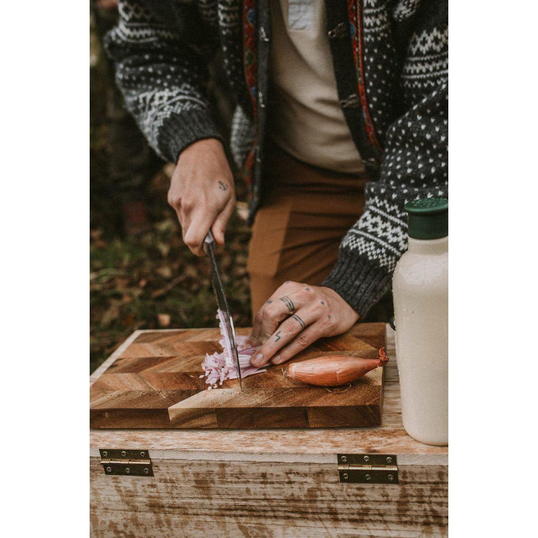 Satake Skärbräda Med Mätpunkter Akacia 35,5x23,5 cm