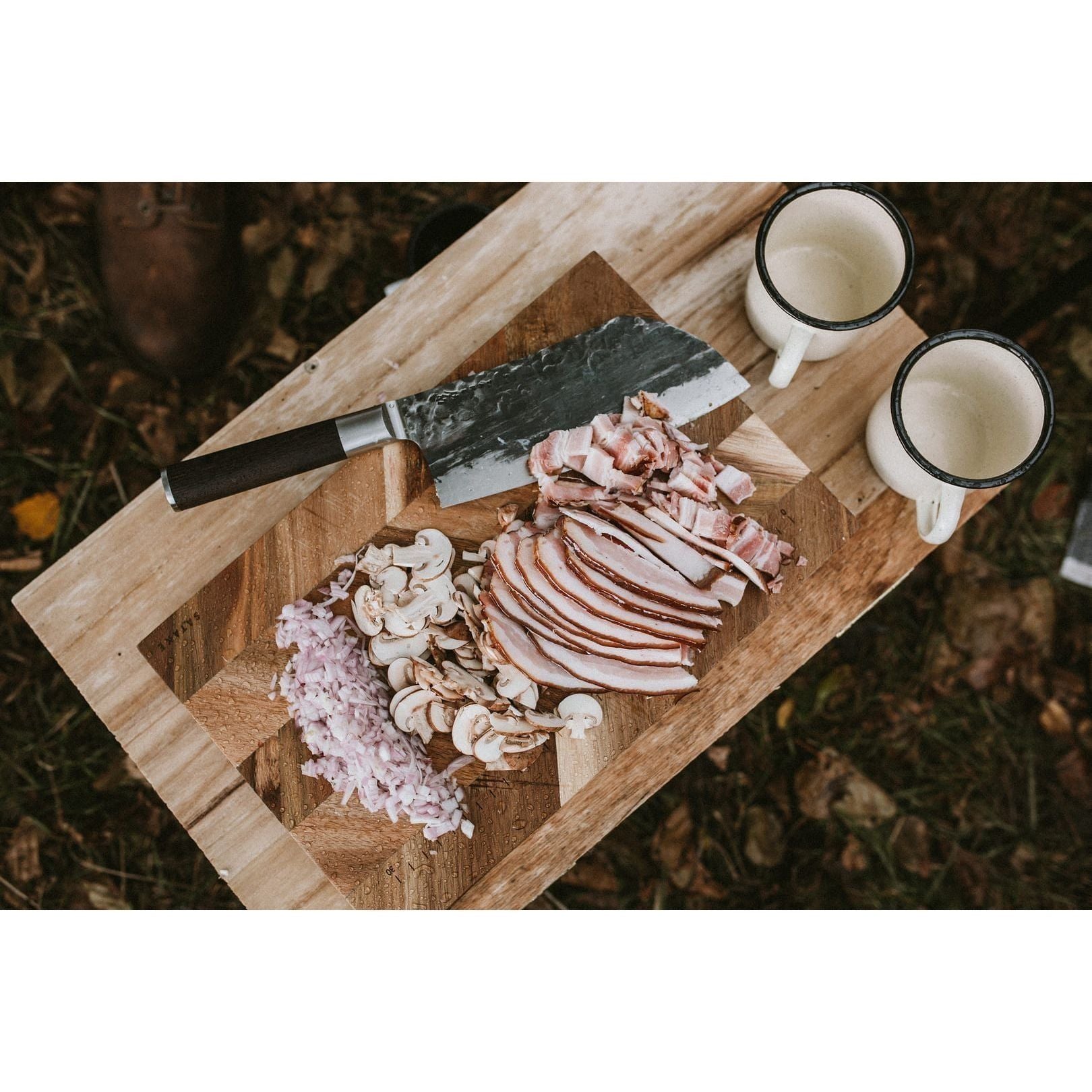 Satake Skärbräda Med Mätpunkter Akacia 35,5x23,5 cm