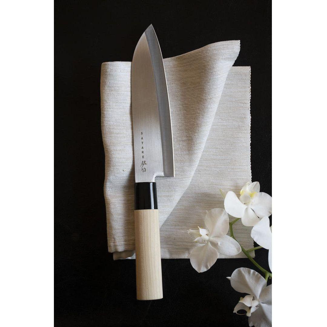 Satake Houcho Santoku/Kockkniv Magnoliahandtag 17 cm