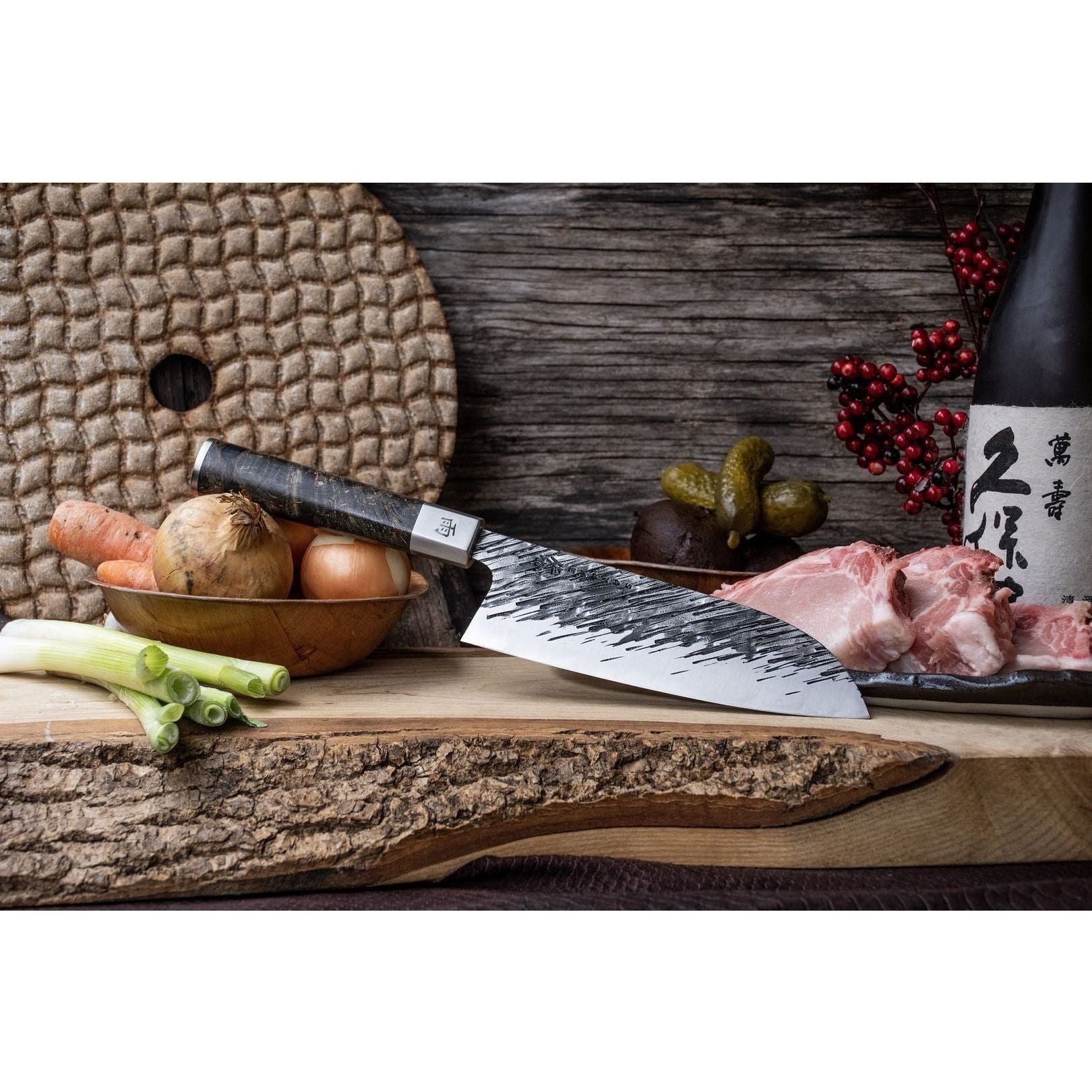 Satake Ame Santokukniv 18 cm