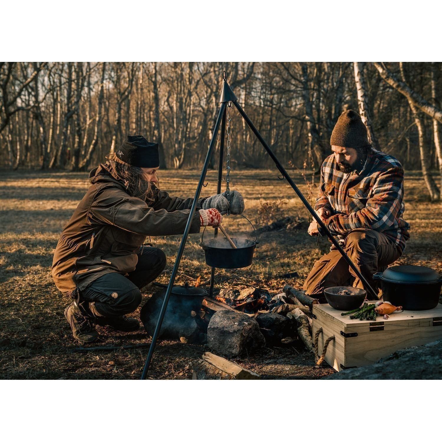 Satake Outdoor Tripod Grillstativ XL