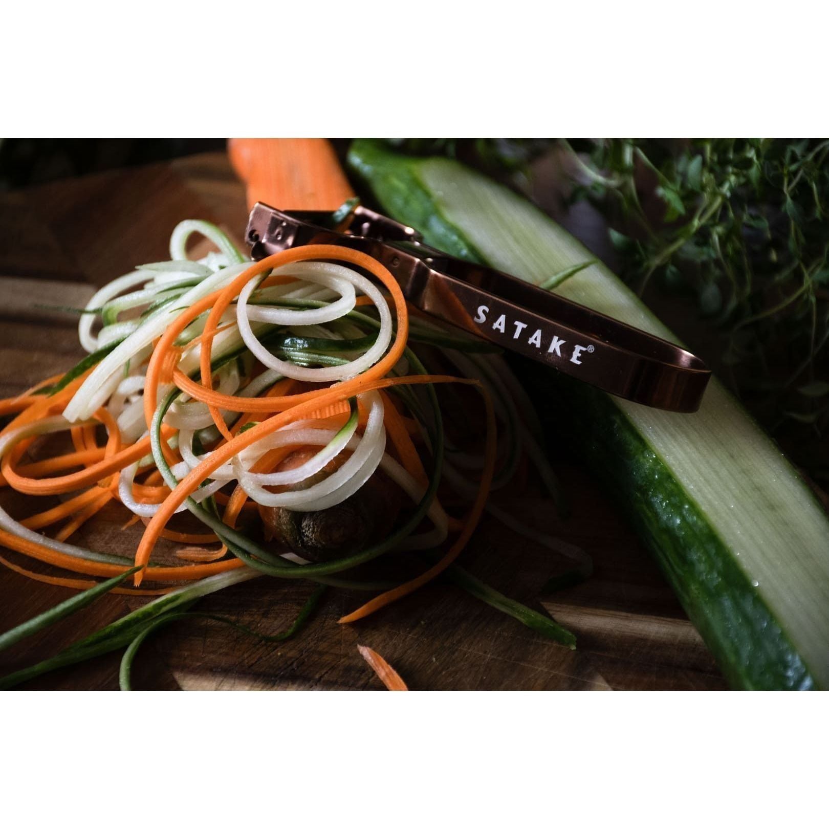 Satake Grovstrimlare Brons