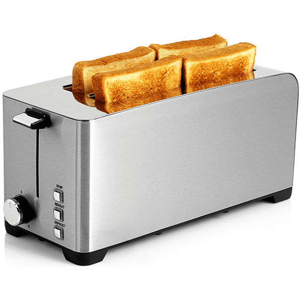 Wilfa TOL-1400S Brunch Brödrost 4 Skivor