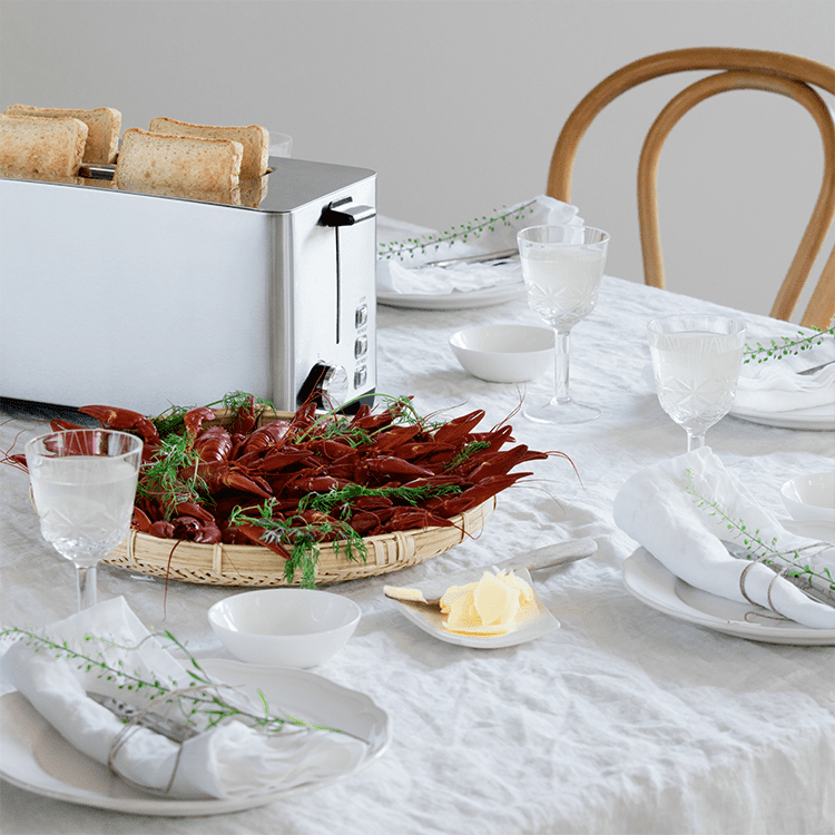 Wilfa TOL-1400S Brunch Brödrost 4 Skivor