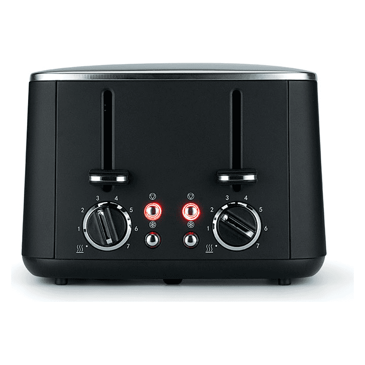 Wilfa TO4B-1600 4 Slice Toaster Black