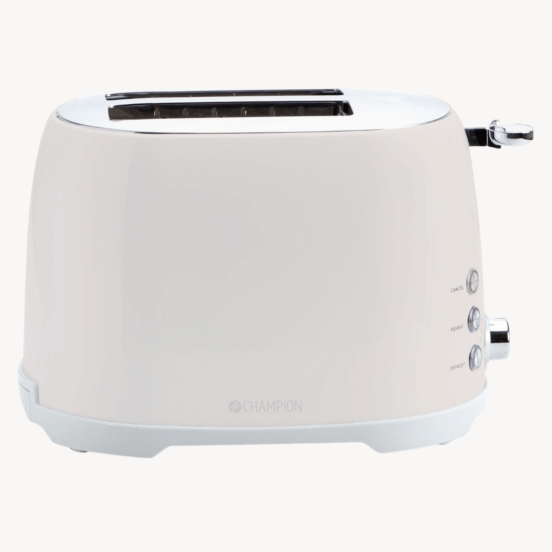 Champion Brödrost 2 Fack Creme White Series