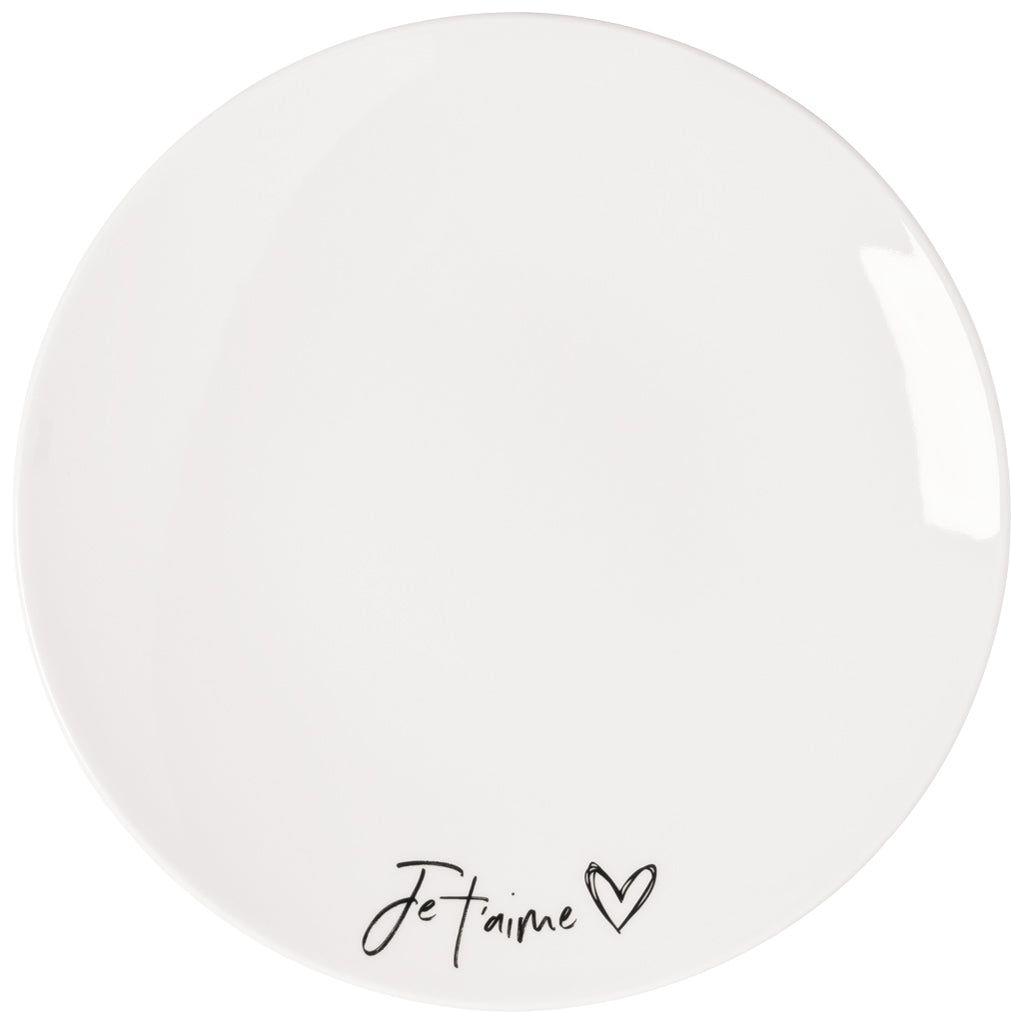 Villeroy & Boch Statement Salladstallrik Je t'aime 212 mm