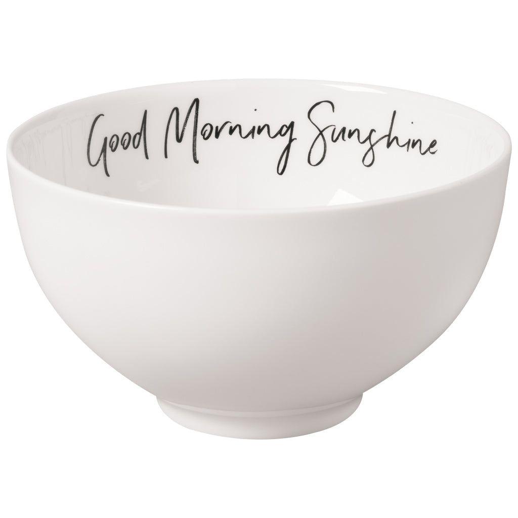 Villeroy & Boch Statement Skål God Morgon Solsken 47 cl