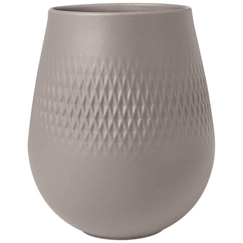 Villeroy & Boch Manufacture Collier taupe Vas Fyrkantig liten 1100 ml