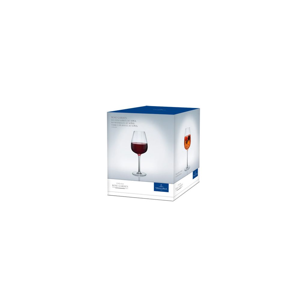 Villeroy & Boch Rose Garden Rödvinsglas, Set 4 st 200 ml