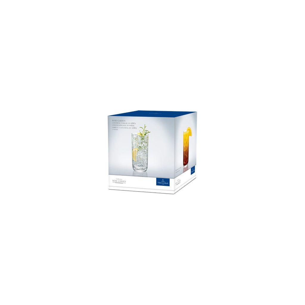 Villeroy & Boch Rose Garden Longdrink-glas, Set 4 st 300 ml