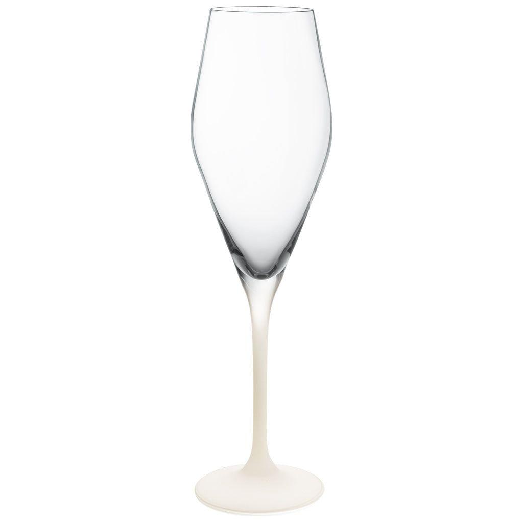 Villeroy & Boch Manufacture Rock vit Champagneglas, Set 4 st 120 ml