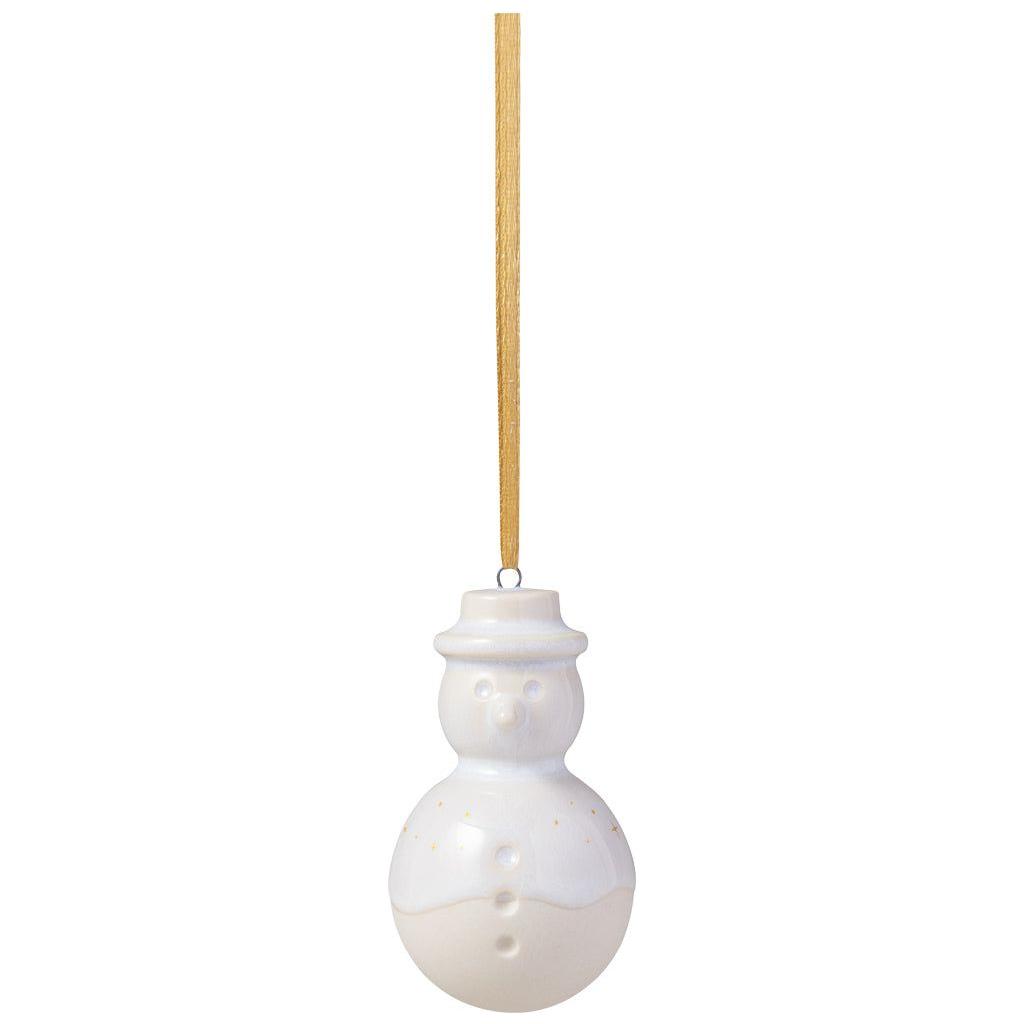 Villeroy & Boch Winter Glow Snögubbe prydnad 45 mm