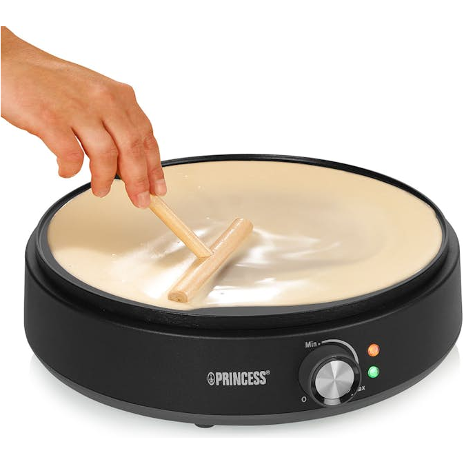 Princess Crépes järn 492235 Crepe Maker Deluxe 30cm 1200Watt