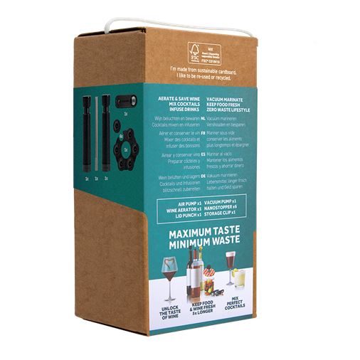 Airtender Gifset med luftare & vacuum