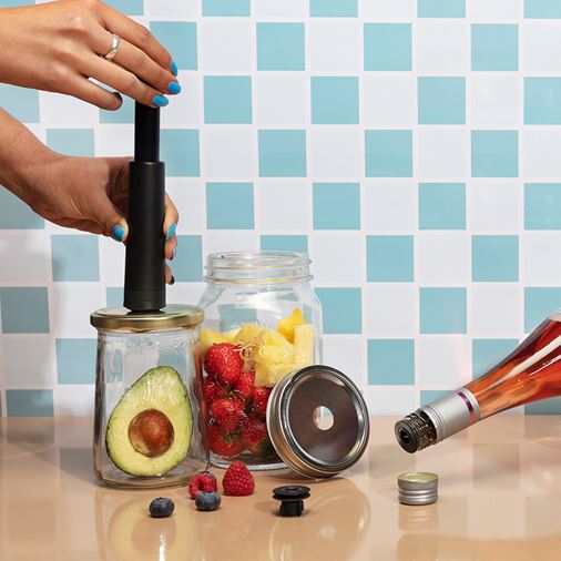 Airtender vakuumförslutare mat och vin giftbox