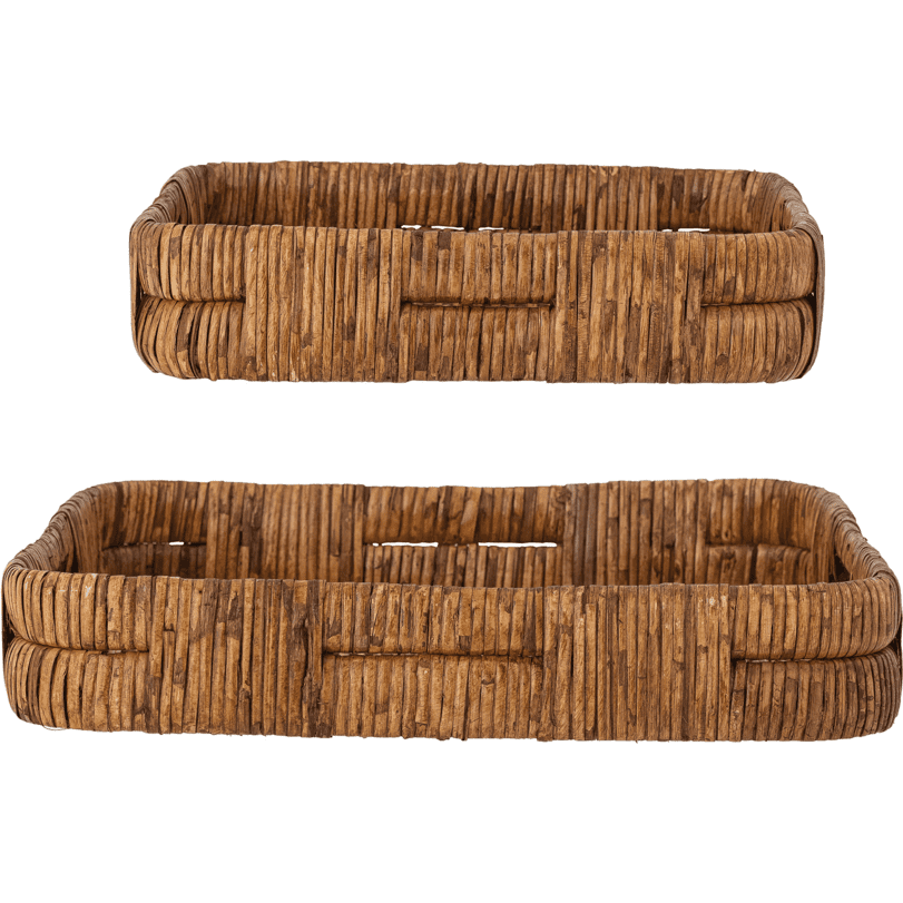 Bloomingville Diann Bricka Brun 2 Pack