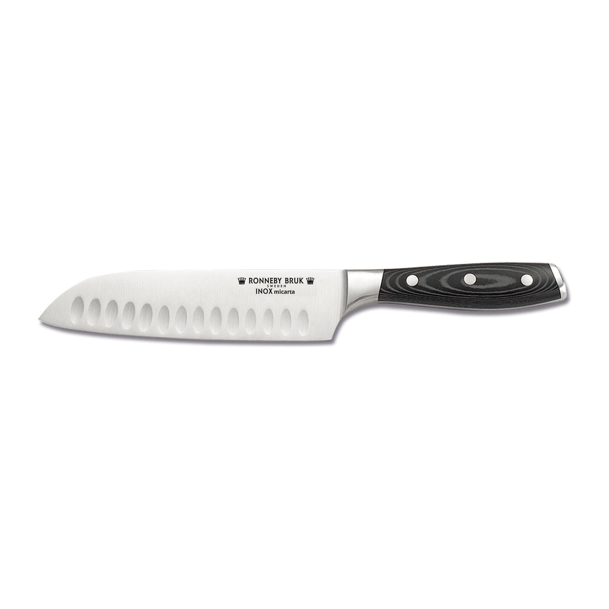 Ronneby Bruk Santoku Jap Kockkniv 17,5 Cm Micarta
