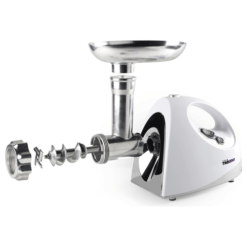 Tristar Köttkvarn 1200W 3 Skärplattor