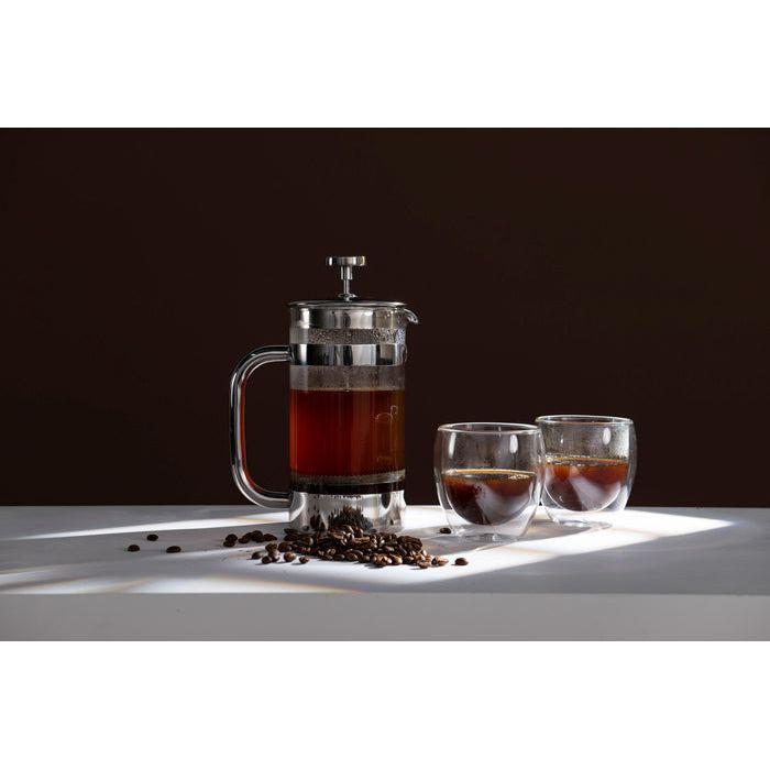 Modern House Lundi Presskanna med Handtag 21 cm Rostfri/Klar