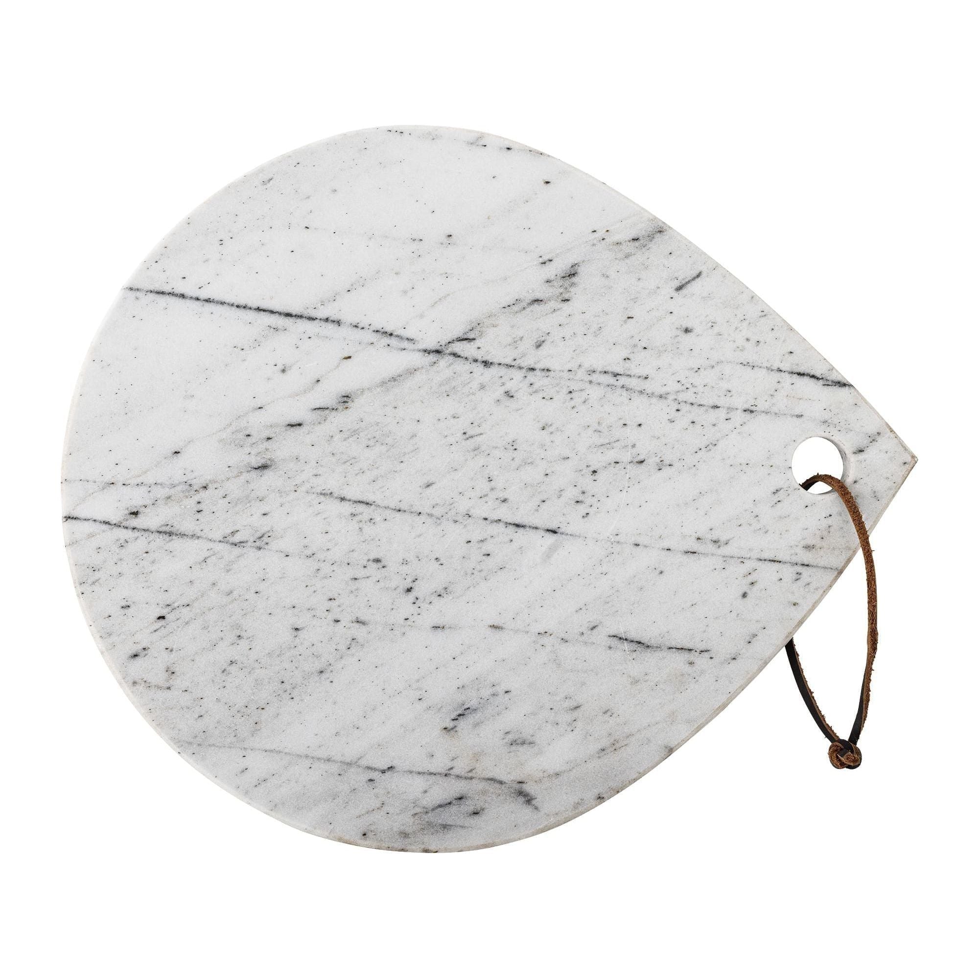 Bloomingville Maiko Skärbräda Vit Marmor 35,5x30,5 cm (OKT)