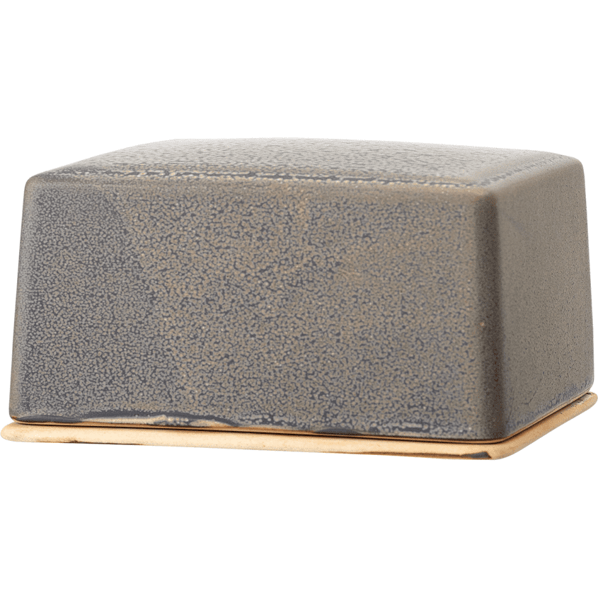 Bloomingville Kendra Smörask Grå Stengods 14 x 12 cm