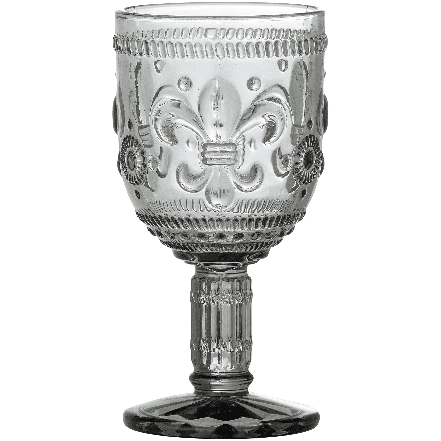 Bloomingville Cordelia Vinglas Grå 28 cl