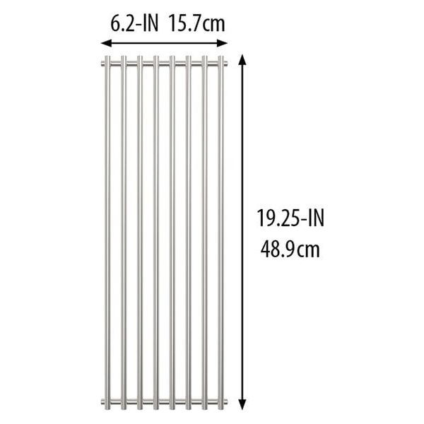 Broil King Grillgaller I Rostfritt Stål 49x15,7 cm