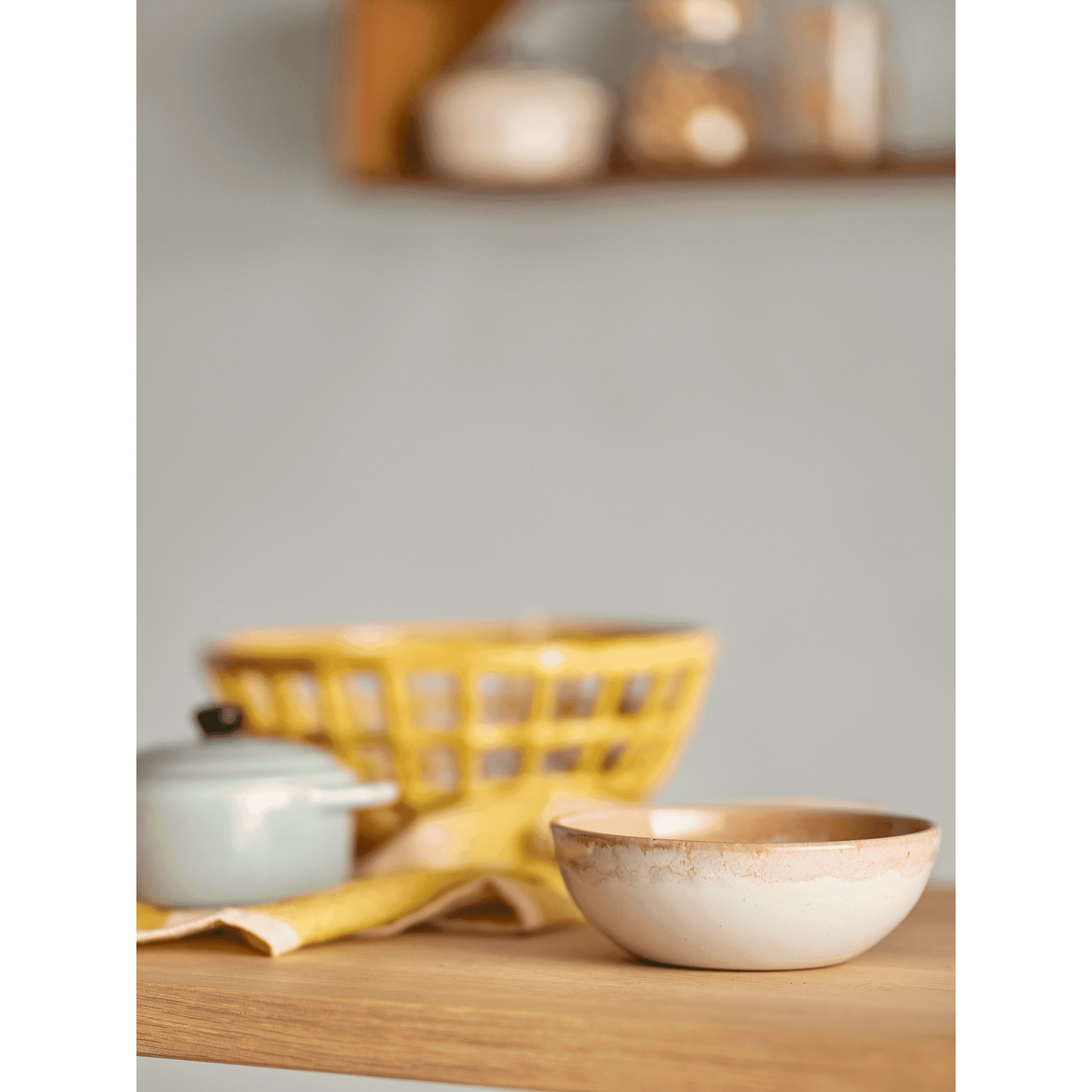 Bloomingville Paula Frukostset Orange Stengods