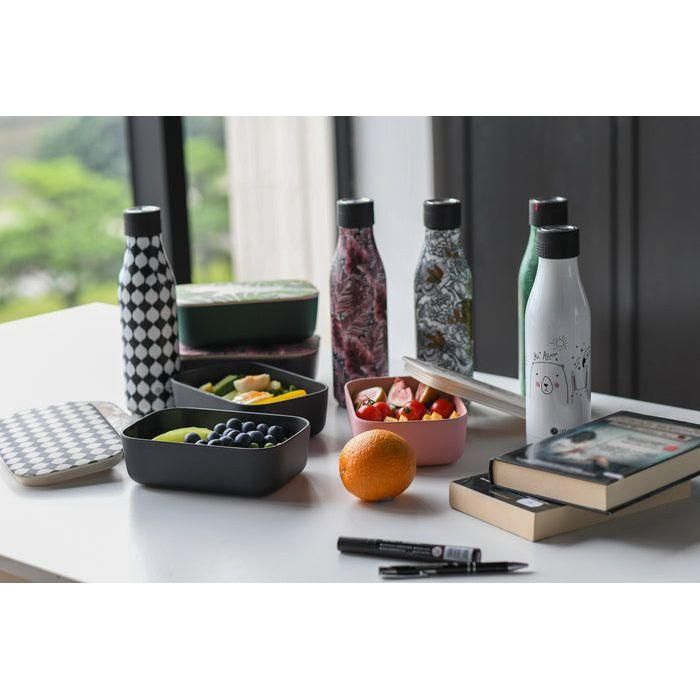 Les Artistes Bottle Up Termoflaska 50 cl Svart/Vit