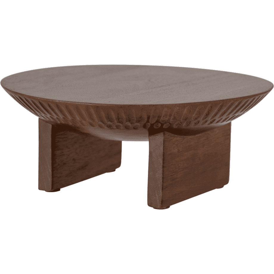 Bloomingville Miho Tårtbricka Brun Mango ⌀25,5 cm