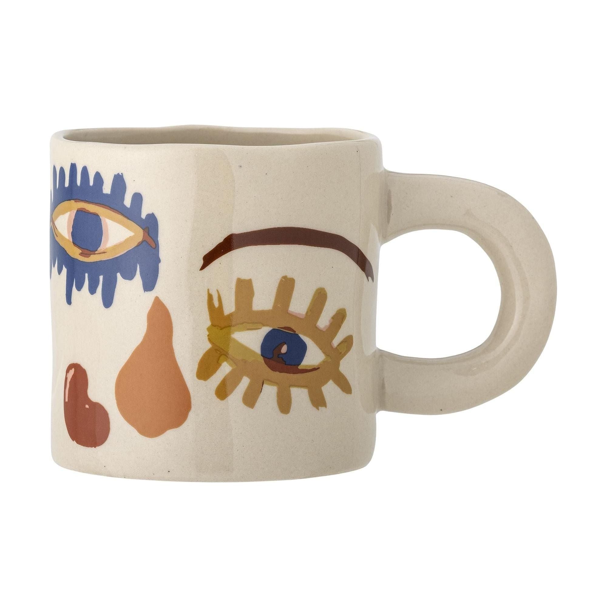 Bloomingville Horus Kopp Orange Stengods 36 cl