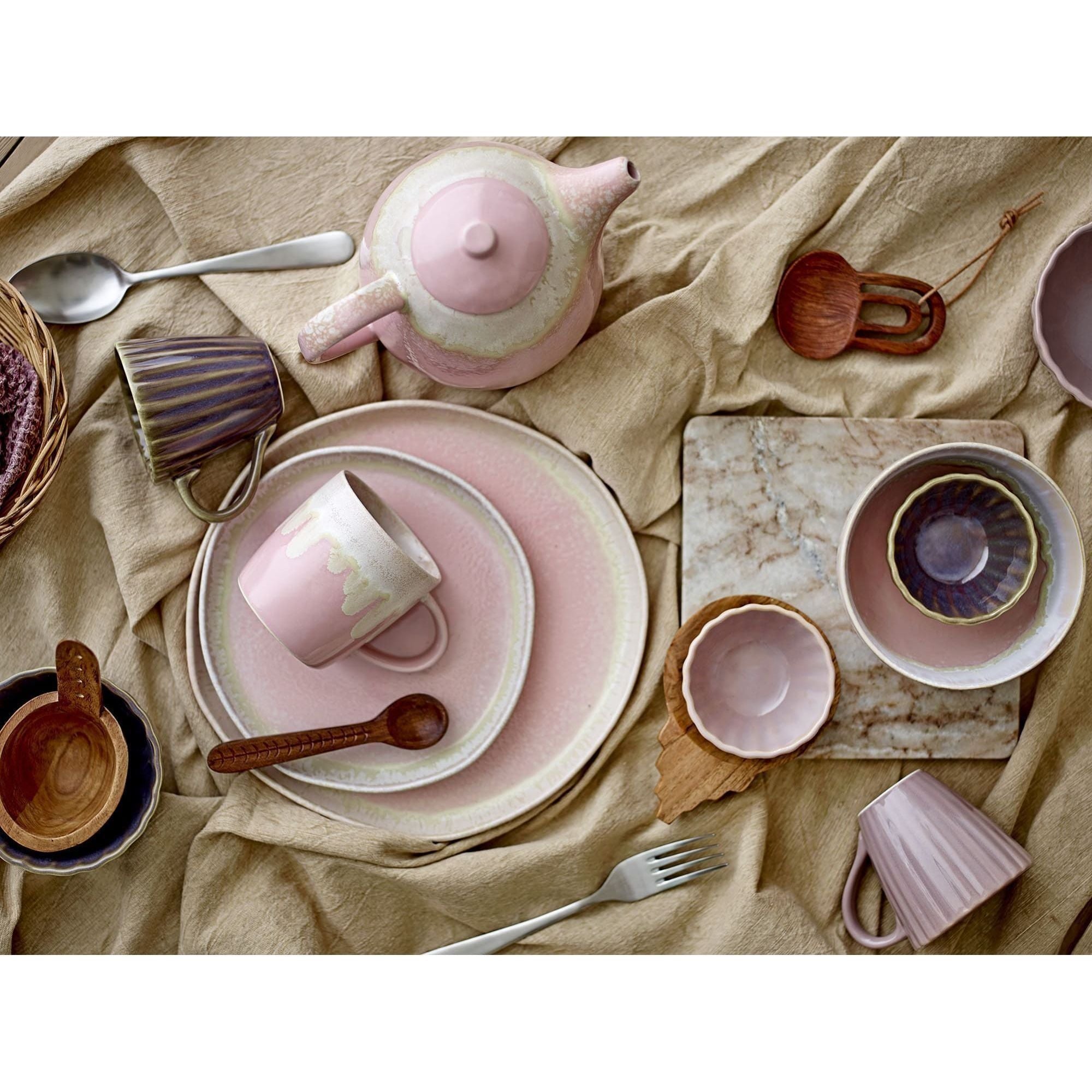 Bloomingville Louisa Tallrik Rosa Ø27 cm