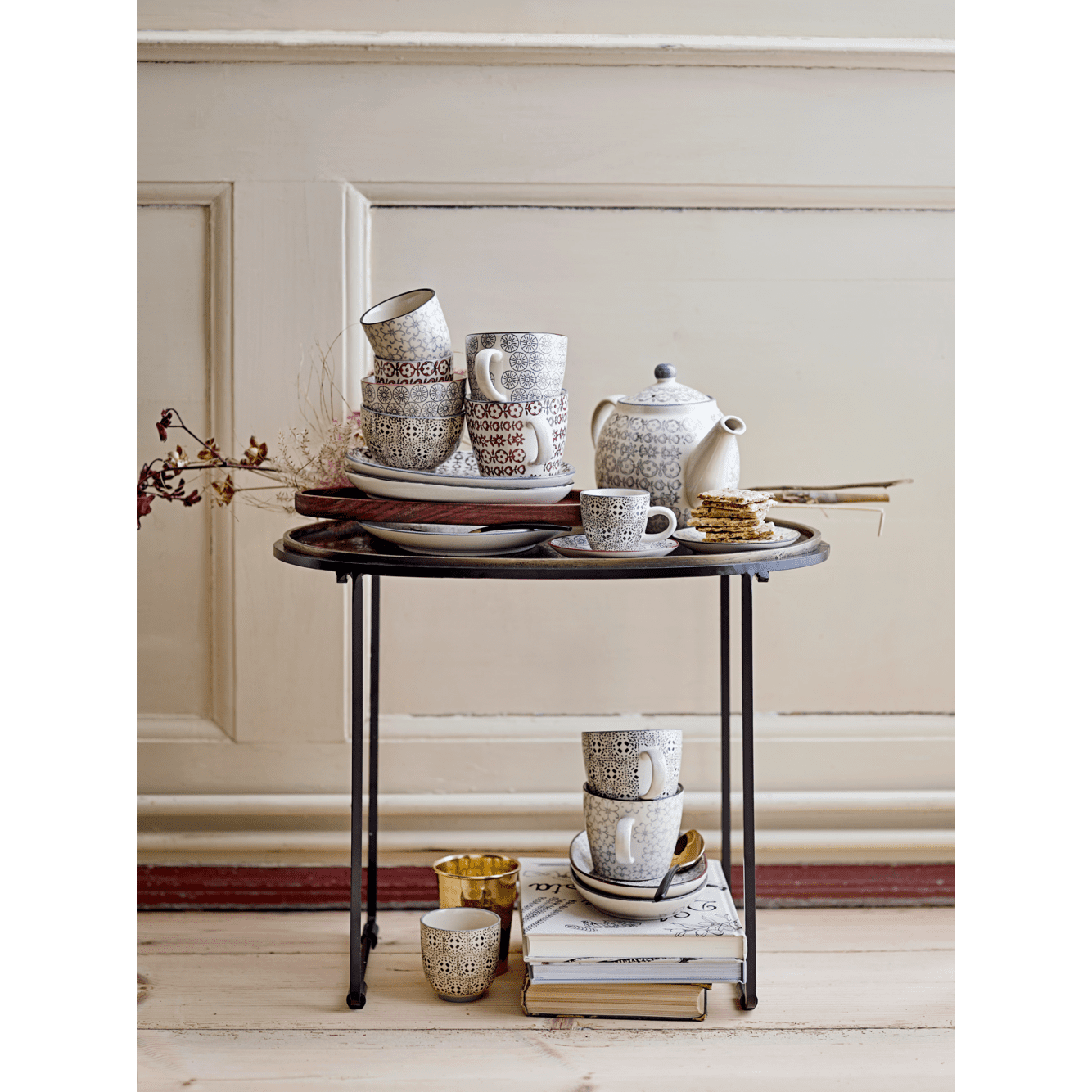 Bloomingville Karine Mugg Multi Stengods 30 cl