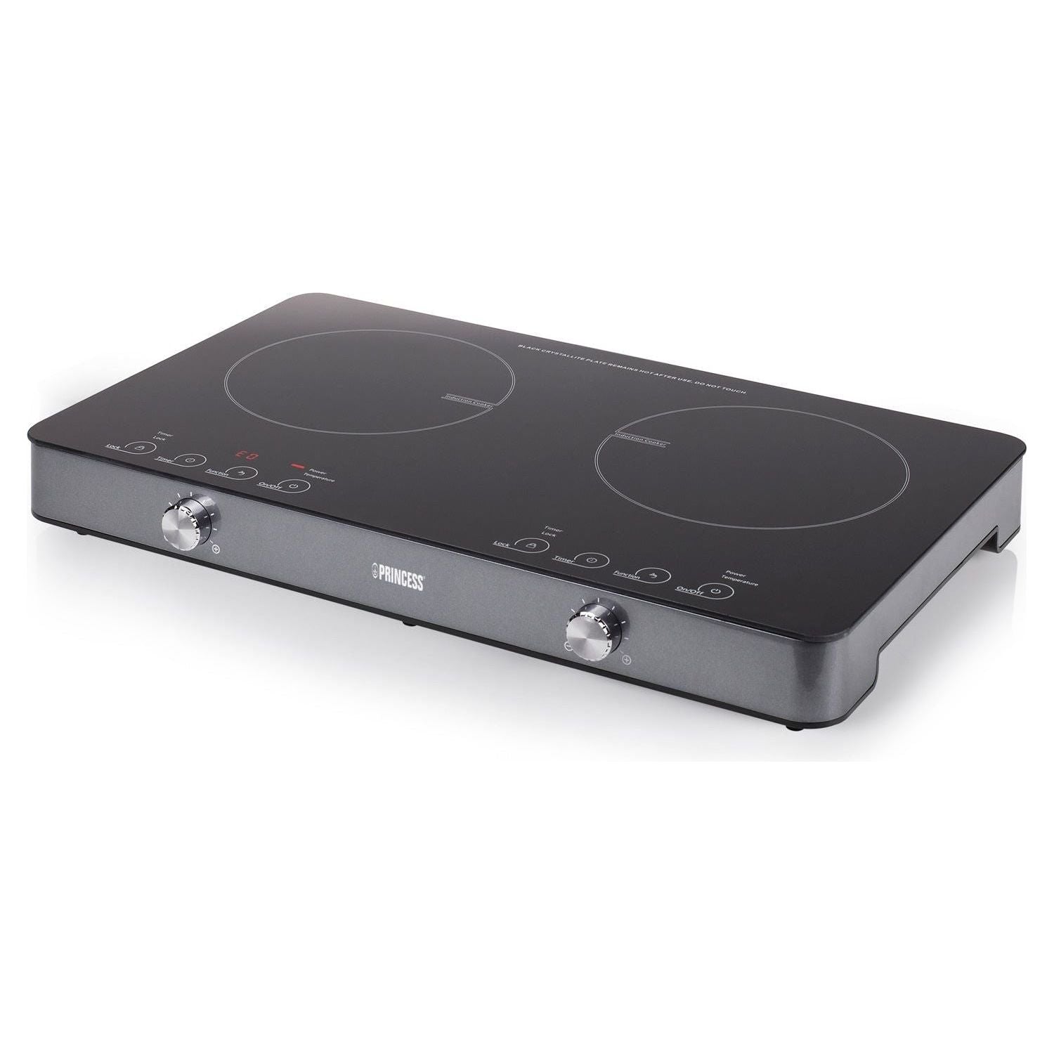 Princess Induktionsplatta Digital Dubbel