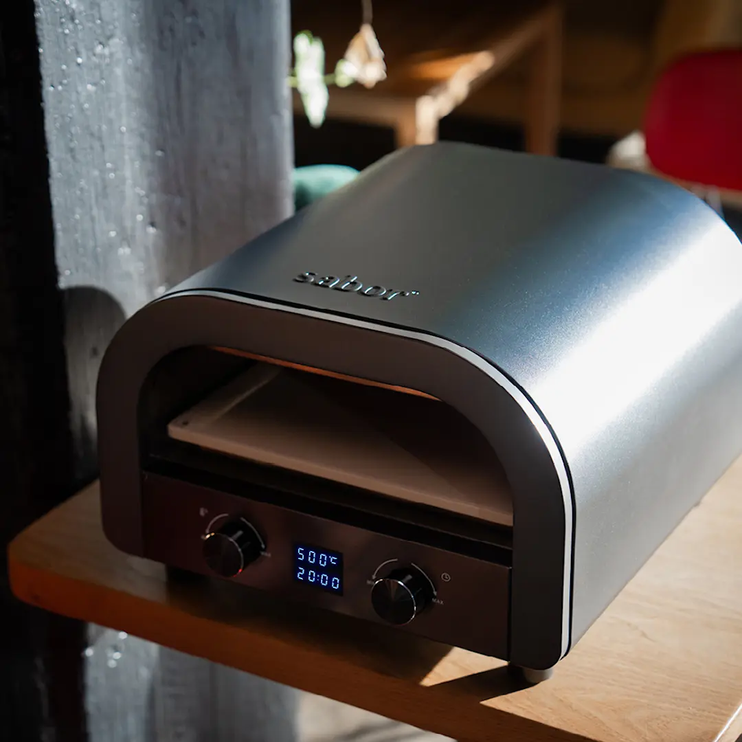 Sabor Ultimate Elektrisk Pizzaugn Svart