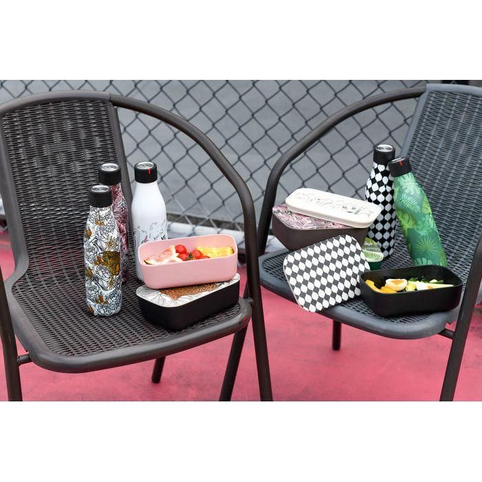Les Artistes Bottle Up Termoflaska 50 cl Svart/Vit
